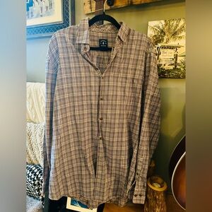 johnnie-O Multicolor Checkered Button Down Shirt